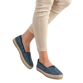 VICES modré espadrilky modrý 4