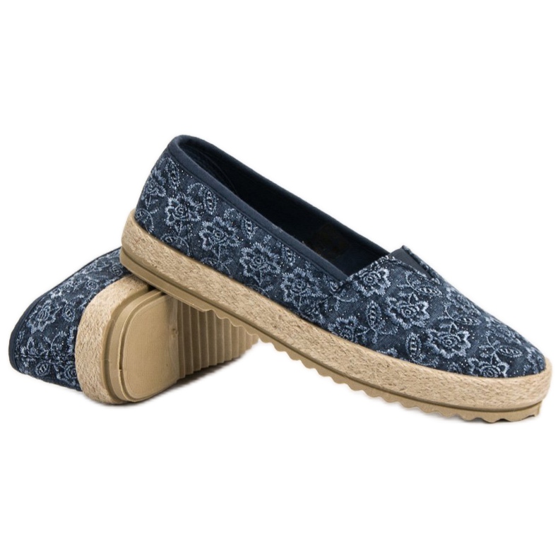 VICES modré espadrilky modrý 1