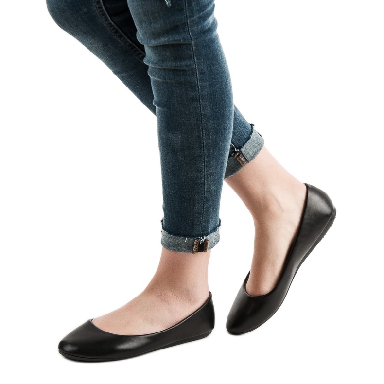 Renda Klasické balerínky černá 1