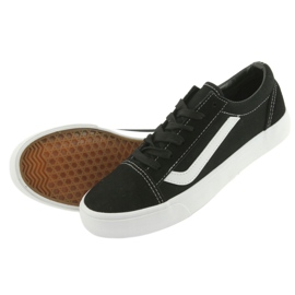 Atletico svázané tenisky 18081 černé/bílé černá 5