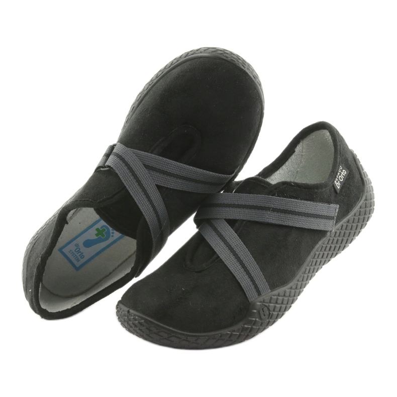 Dr.ORTO Befado Dámské pantofle pu 434D014 černé černá 4