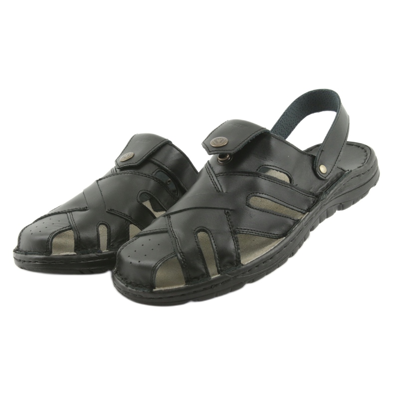 Pánské pantofle Naszbut 051 černé černá 3