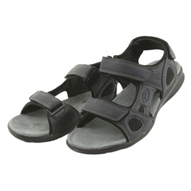 American Club Americké sportovní sandály pro mládež HL08 modrý 3