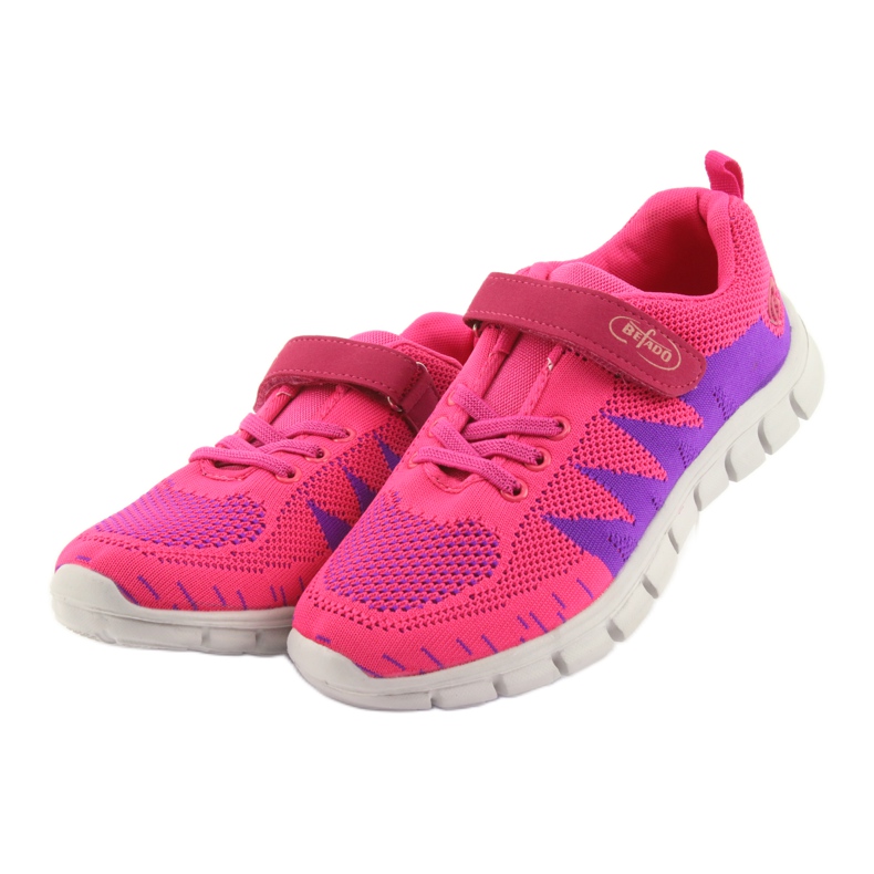 Dětská obuv Befado do 23 cm 516Y023 fialový růžový 4