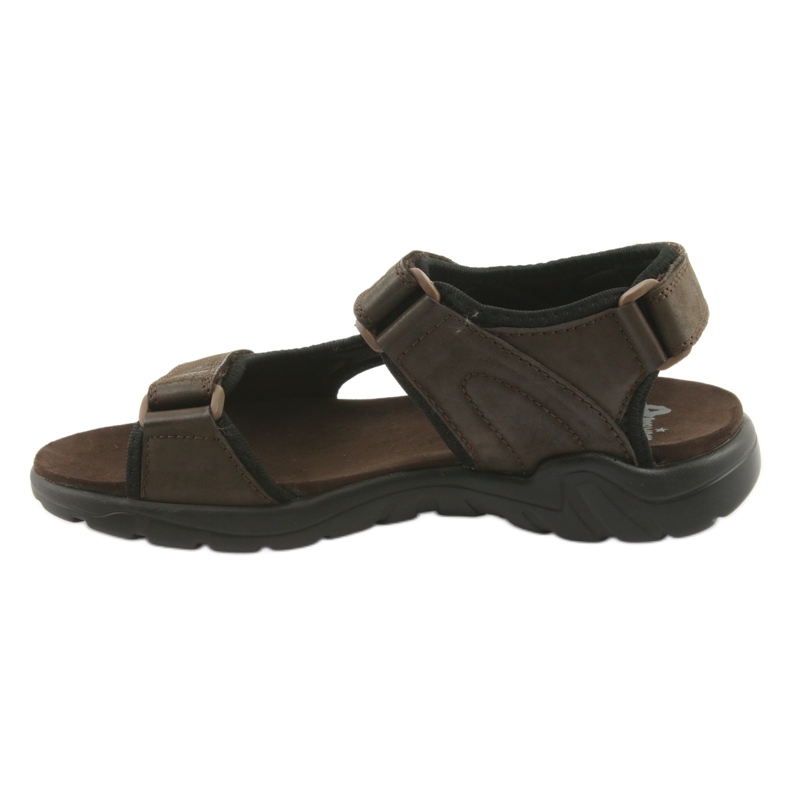 American Club Americké kožené sportovní sandály CY11 hnědé černá hnědý 2 American Club Americké kožené sportovní sandály CY11 hnědé černá hnědý 2