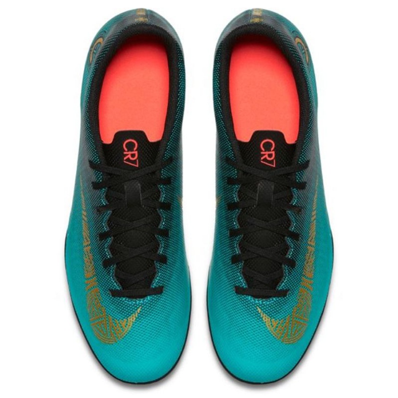 Kopačky Nike Mercurial Vapor 12 Club CR7 Mg M AJ3723-390 zelená zelená 2
