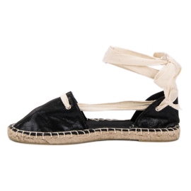 Cm Paris Vázané espadrilky černá 1 Cm Paris Vázané espadrilky černá 1
