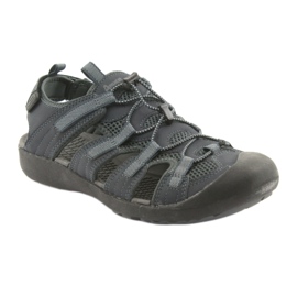 American Club Americké tmavě modré sportovní sandály HL02 námořnická modrá 1 American Club Americké tmavě modré sportovní sandály HL02 námořnická modrá 1