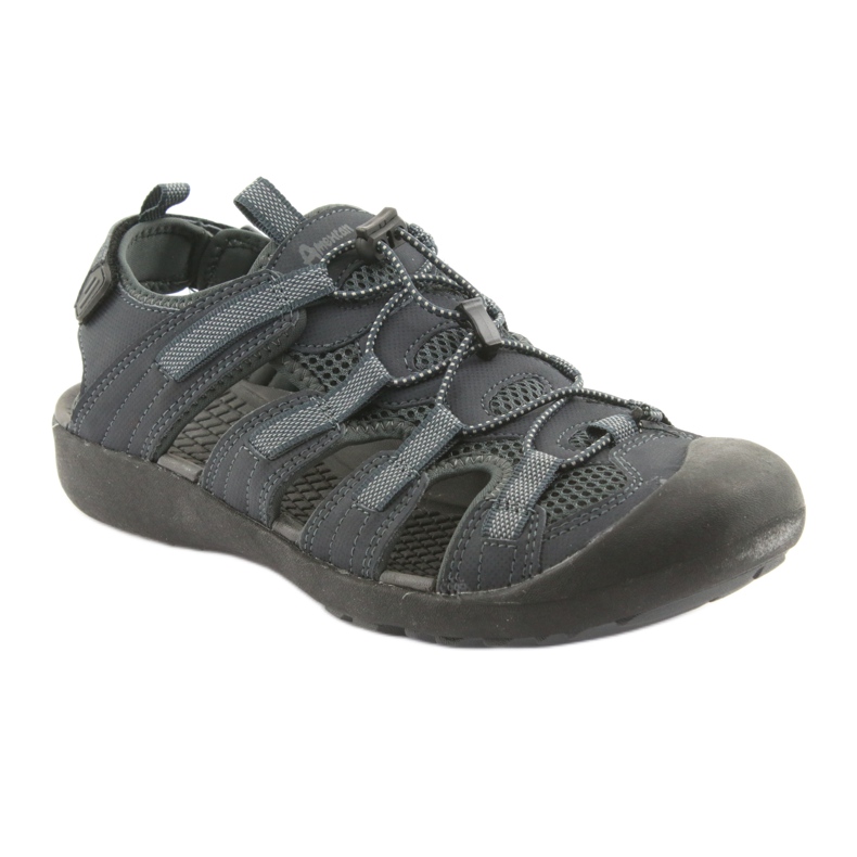 American Club Americké tmavě modré sportovní sandály HL02 námořnická modrá 1 American Club Americké tmavě modré sportovní sandály HL02 námořnická modrá 1