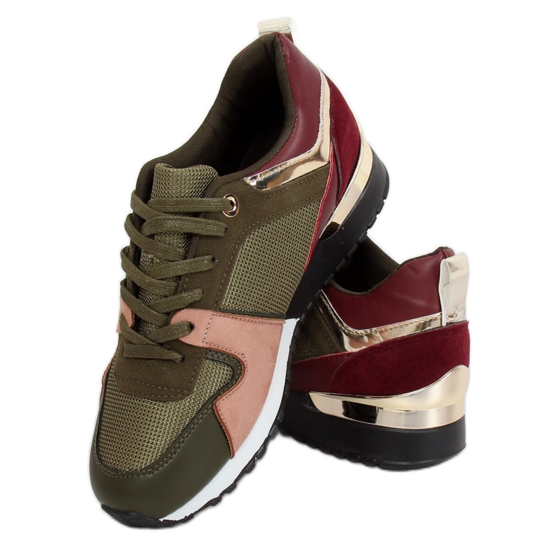 Zelená sportovní obuv B-01 Army Green vícebarevný 2