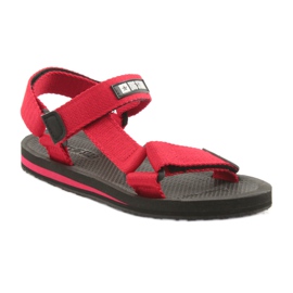 Textilní sandály Big Star 274A285 RED červené 1