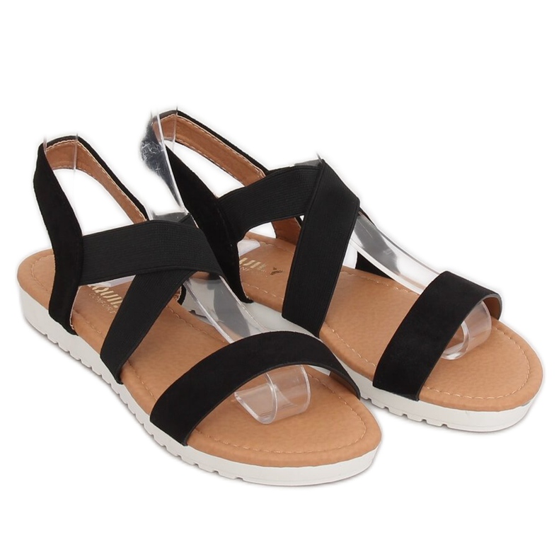Černé dámské sandály X565 Black černý 1