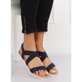 Dámské námořnické modré sandály X565 Navy námořnická modř 2