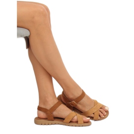 Dámské velbloudí sandály Camel 999 hnědý 1