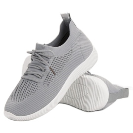 SHELOVET Nazouvací sportovní obuv šedá 1