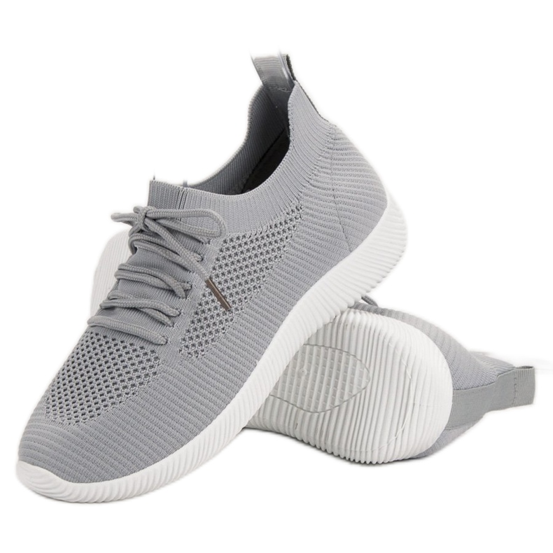 SHELOVET Nazouvací sportovní obuv šedá 1