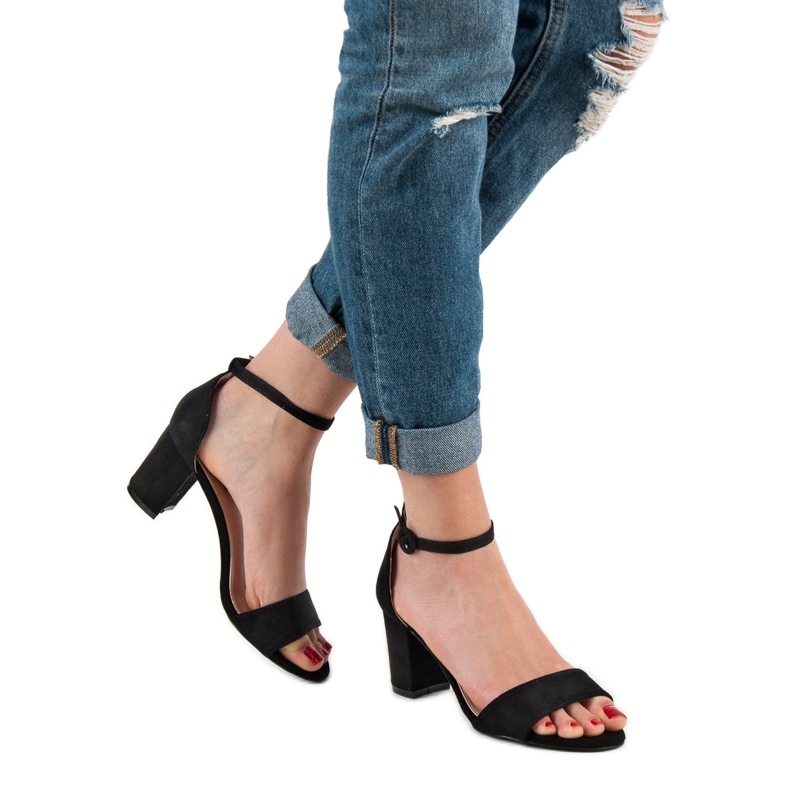 Stylové sandály VICES černý 2