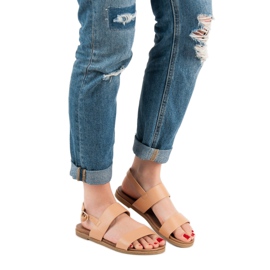 Primavera Neformální sandály hnědý 2