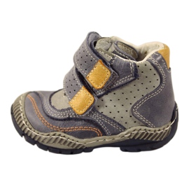 Ren But Sleva na boty Ren-But modrý oranžový šedá 1