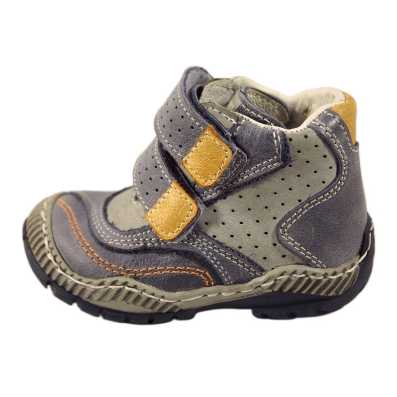 Ren But Sleva na boty Ren-But modrý oranžový šedá 1