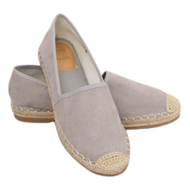 Šedé espadrilky pro ženy LX178 Grey šedá 1 Šedé espadrilky pro ženy LX178 Grey šedá 1