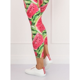 Dámské bílé a červené tenisky B111-17 BÍLÁ / ČERVENÁ bílý 2