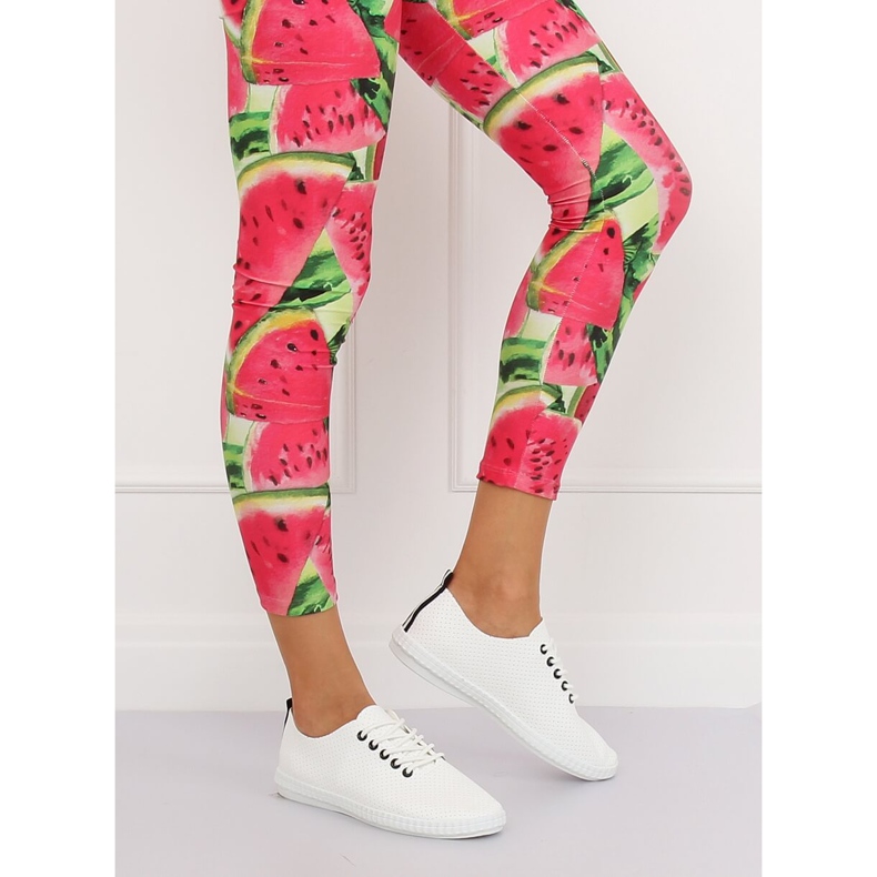 Dámské černobílé tenisky B111-17 BÍLÁ / ČERNÁ bílý 1