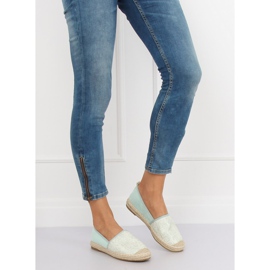 Mátové dámské espadrilky A629-ESP-1 zelené zelený 2