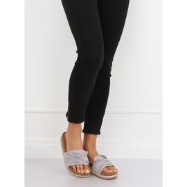 Šedá Espadrilles šedá BJS-002 Šedá vícebarevný 1 Šedá Espadrilles šedá BJS-002 Šedá vícebarevný 1