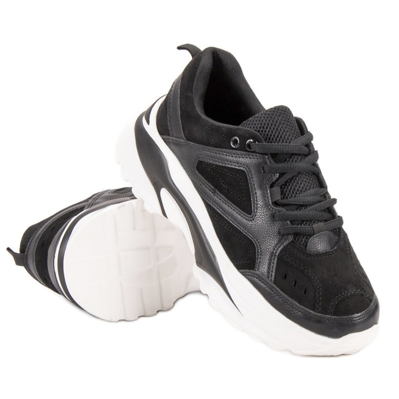 VICES černé tenisky černý 1