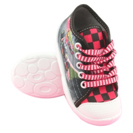 Dětská obuv Befado 218P050 černá šedá červené 3