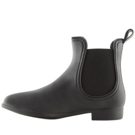 Černé boty Jodhpur D50 Black černá 1