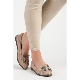 Fama Suede Lords S Ornamenty hnědý 2