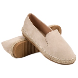 Primavera Semišové espadrilky hnědý 2