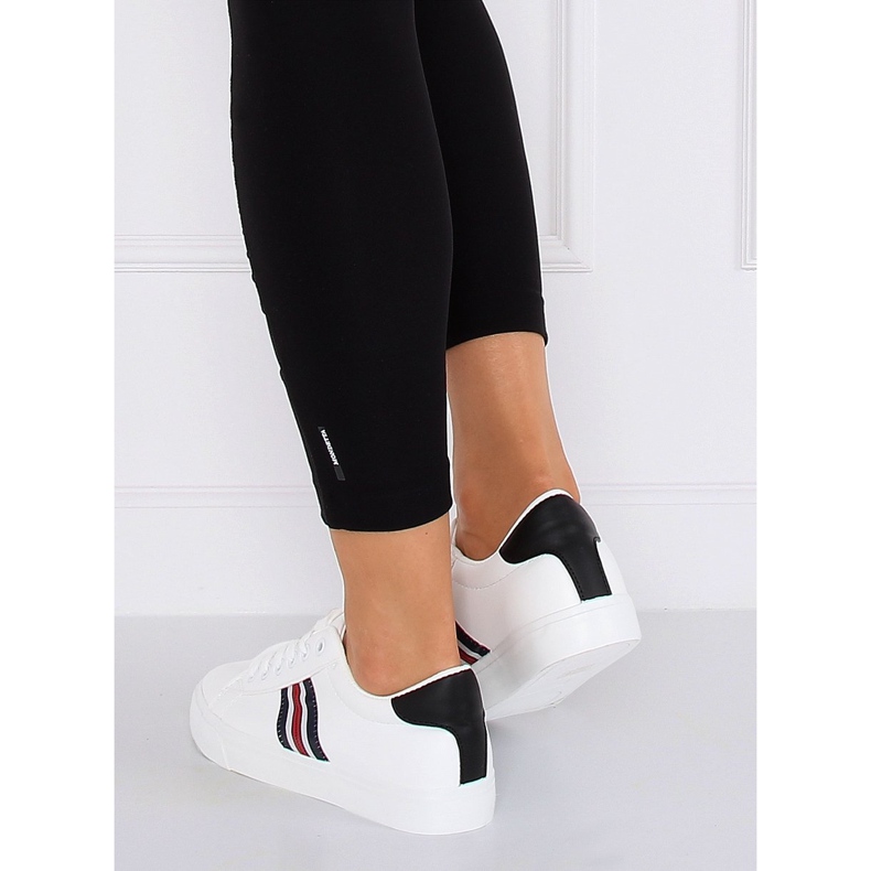 Dámské černobílé tenisky BL158P White bílý 1