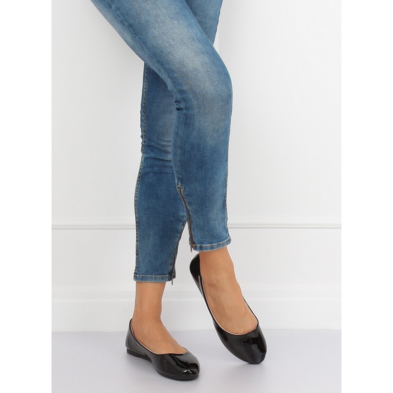 Černé dámské balerínky JX76P Black černá 1