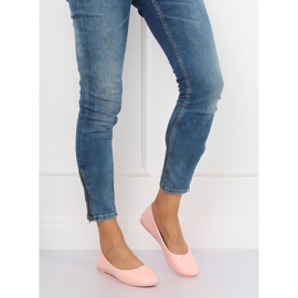 Růžové dámské balerínky JX76P Pink růžový 1