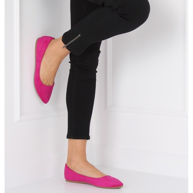 Balerína mandlový fuchsiový nos WD39P Fuchsie růžový 1