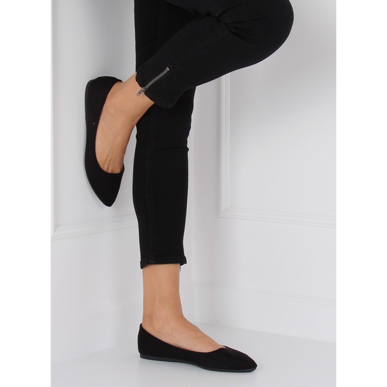 Balerínky mandlově černé prsty WD39P Black černý 1