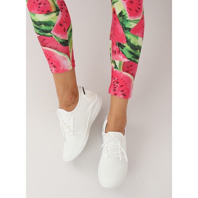 Bílé sportovní boty 7762-Y White bílý 2 Bílé sportovní boty 7762-Y White bílý 2
