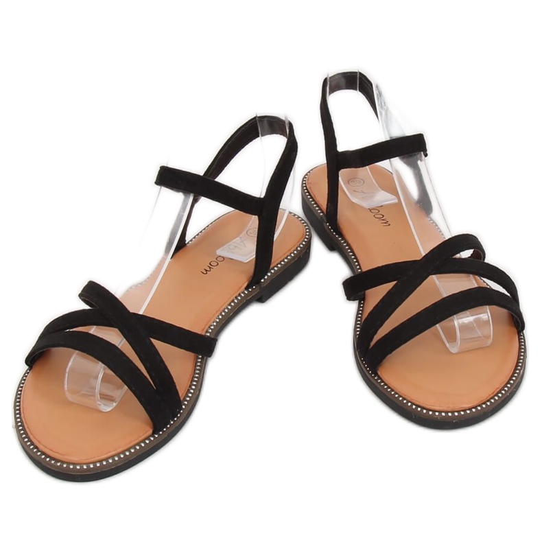 Černé dámské sandály WL255 Black černý 1