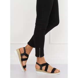 Černé dámské sandály S81 Black černý 2