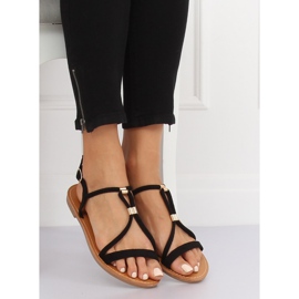 Černé dámské sandály L520 Black černý 2