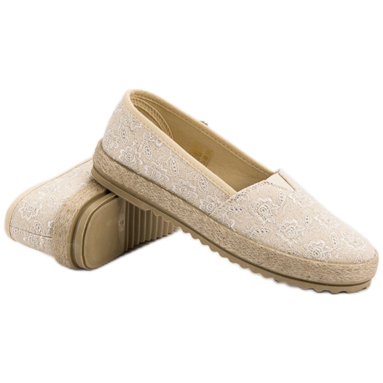 VICES Béžové espadrilky béžový 1
