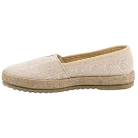 VICES Béžové espadrilky béžový 4