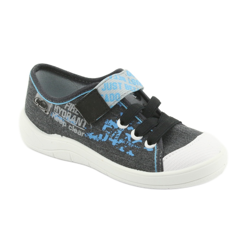 Dětská obuv Befado 251X100 modrý šedá 1