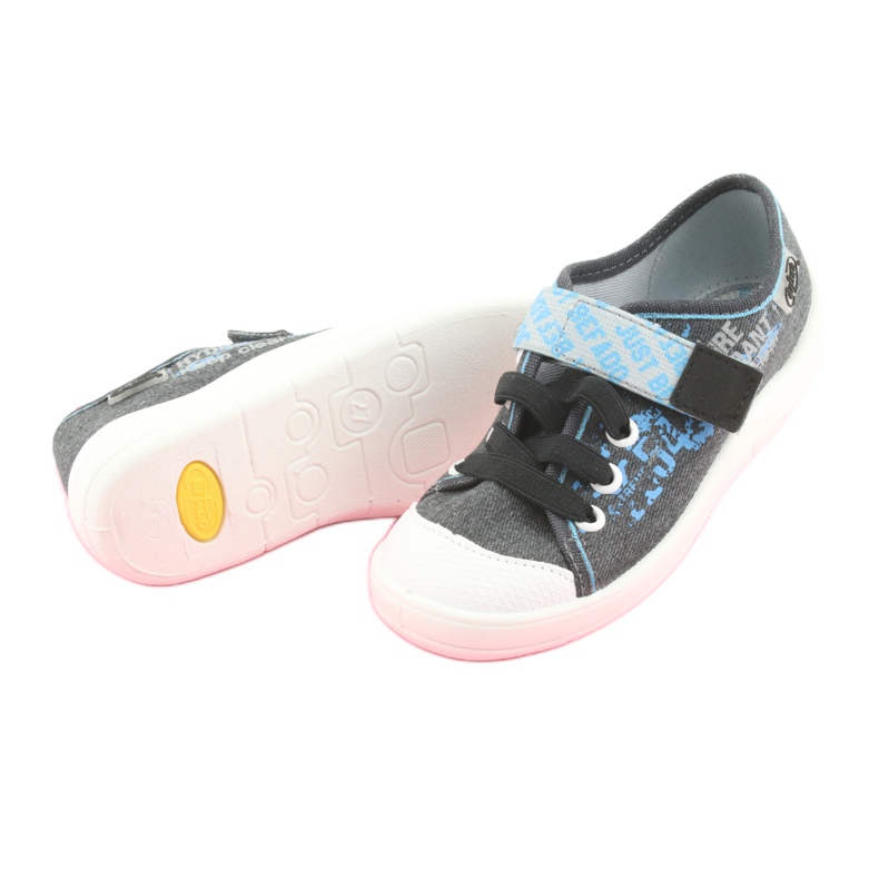 Dětská obuv Befado 251X100 modrý šedá 4