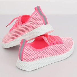 Růžová sportovní obuv NB283 Fluorescence Peach Red bílý růžový 1