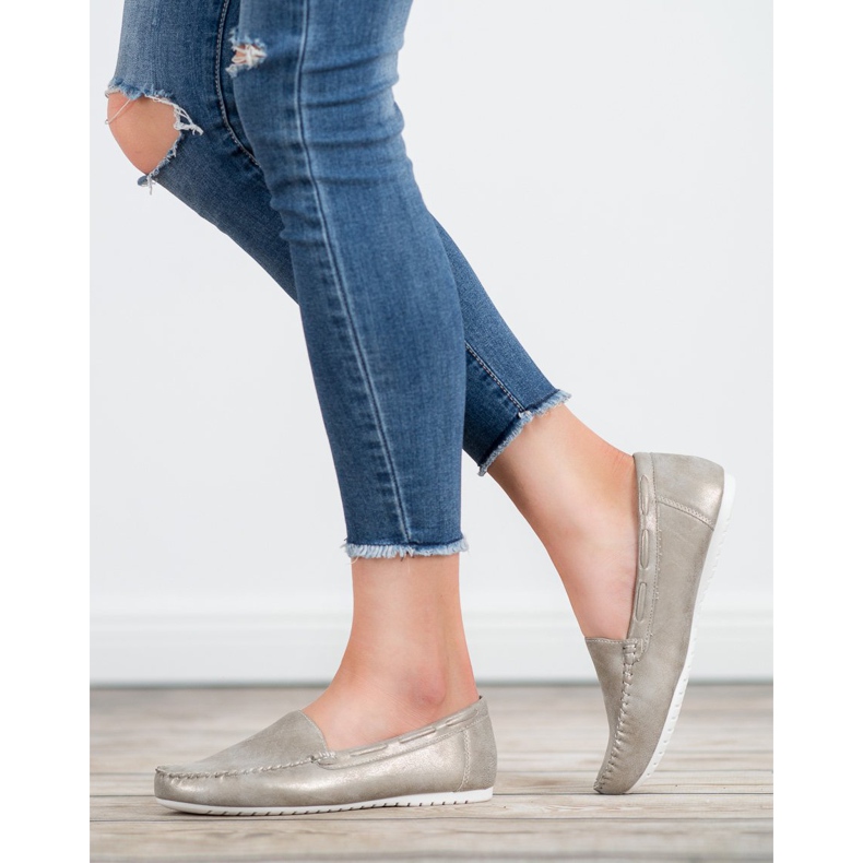 Goodin Pohodlné mokasíny šedá 1