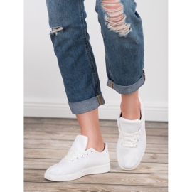 SDS Textilní sportovní obuv bílý 1